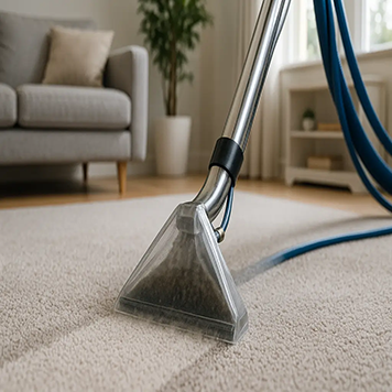 Residential Carpet Cleaning Process