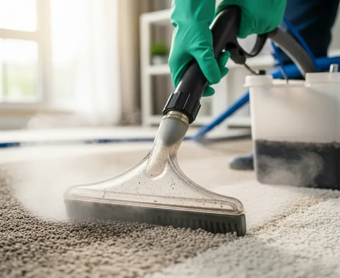 Professional steam cleaning
