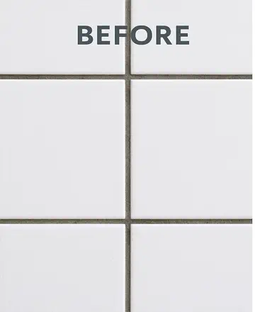 Tile & Grout Before Professional Cleaning Cypress TX