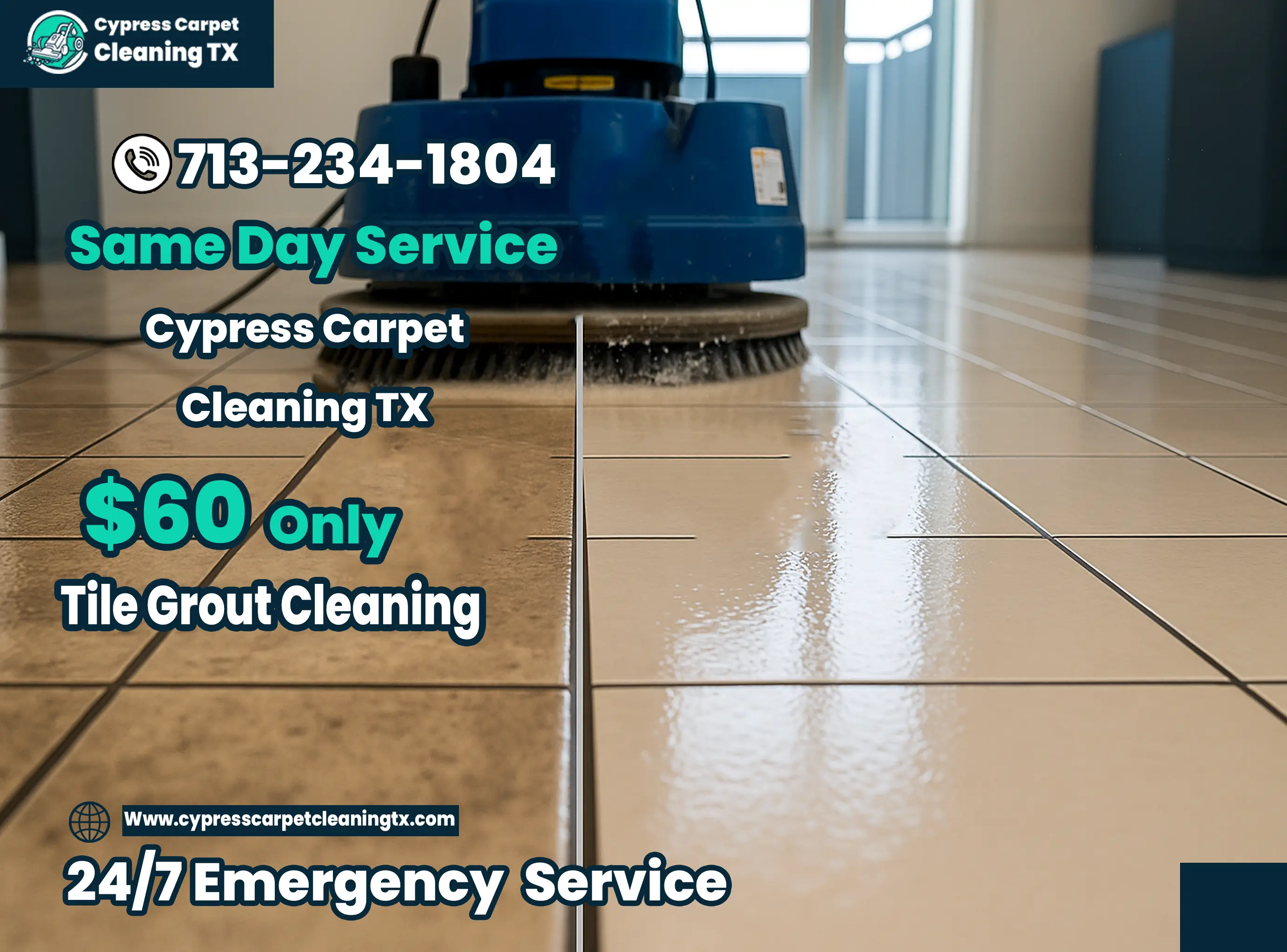 Expert Tile & Grout Deep Cleaning Services in Cypress